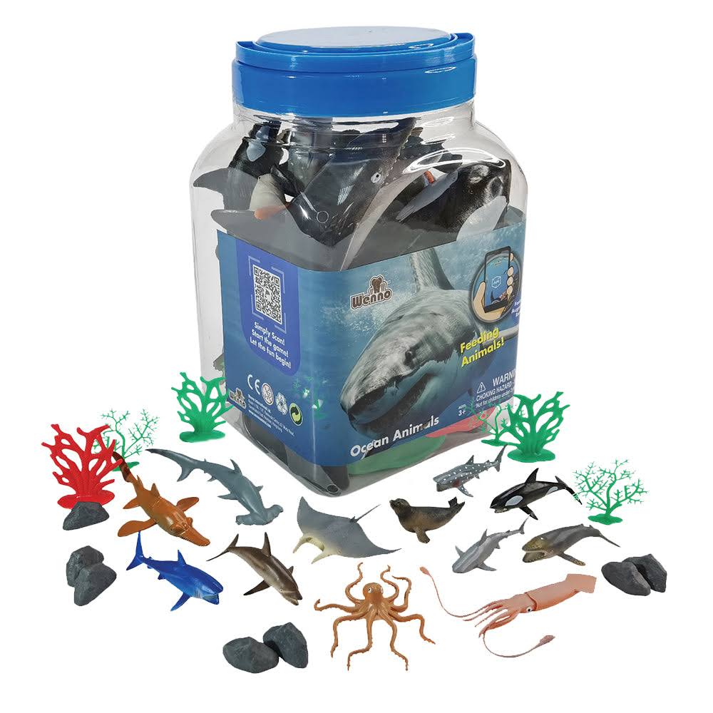 Discovery Ocean Animals Set 30 Pieces by Wenno Animal Planet - Image 2