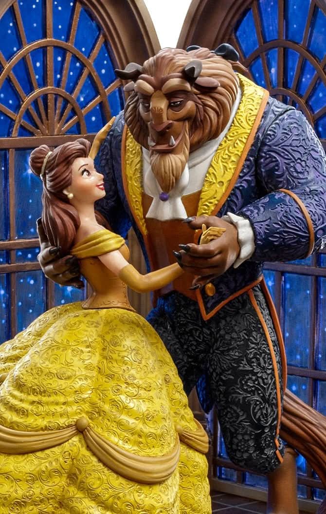 Disney Beauty and the Beast Deluxe Disney 100Th - Beauty and Bea By Iron Studio - Image 3