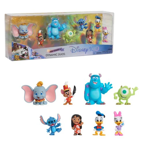 Disney D100 Celebration Figures -  (Dynamic Duos) by Just Play - Image 2