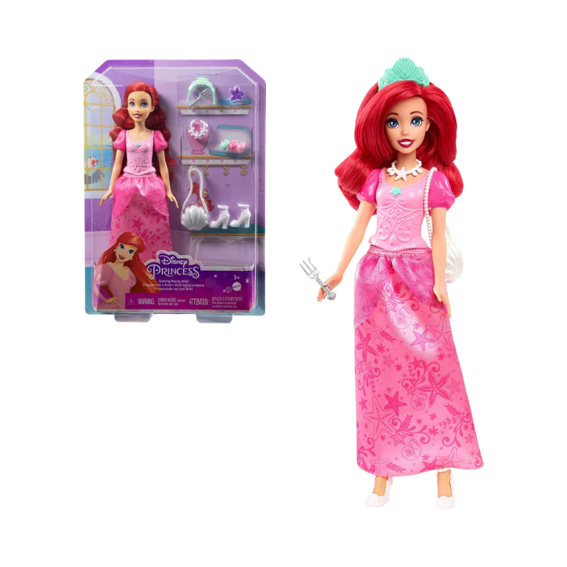 Disney Disney Princess Fashion Doll - Ariel & Piece Count Toys by Mattel