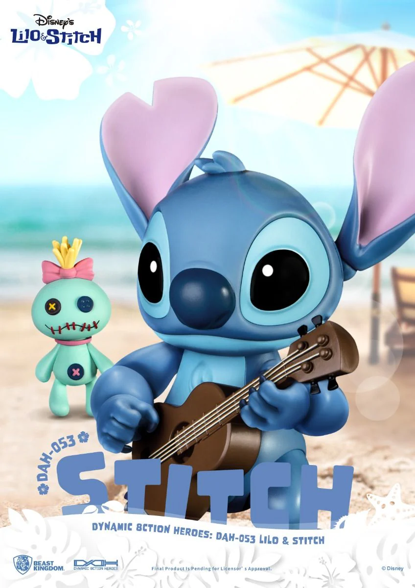 Disney Lilo & Stitch Stitch 1/9 Scale Dynamic 8ction Heroes Figure by Beast Kingdom (DAH-053) - Image 4