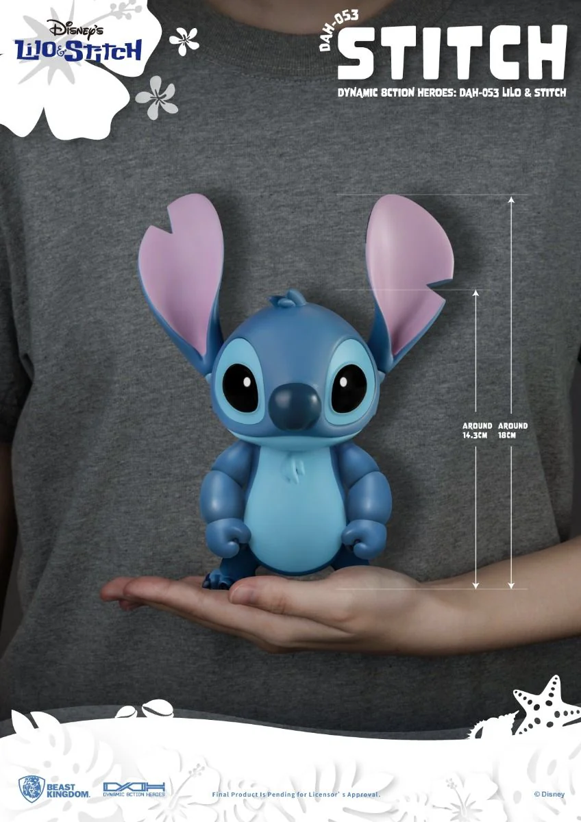 Disney Lilo & Stitch Stitch 1/9 Scale Dynamic 8ction Heroes Figure by Beast Kingdom (DAH-053) - Image 5