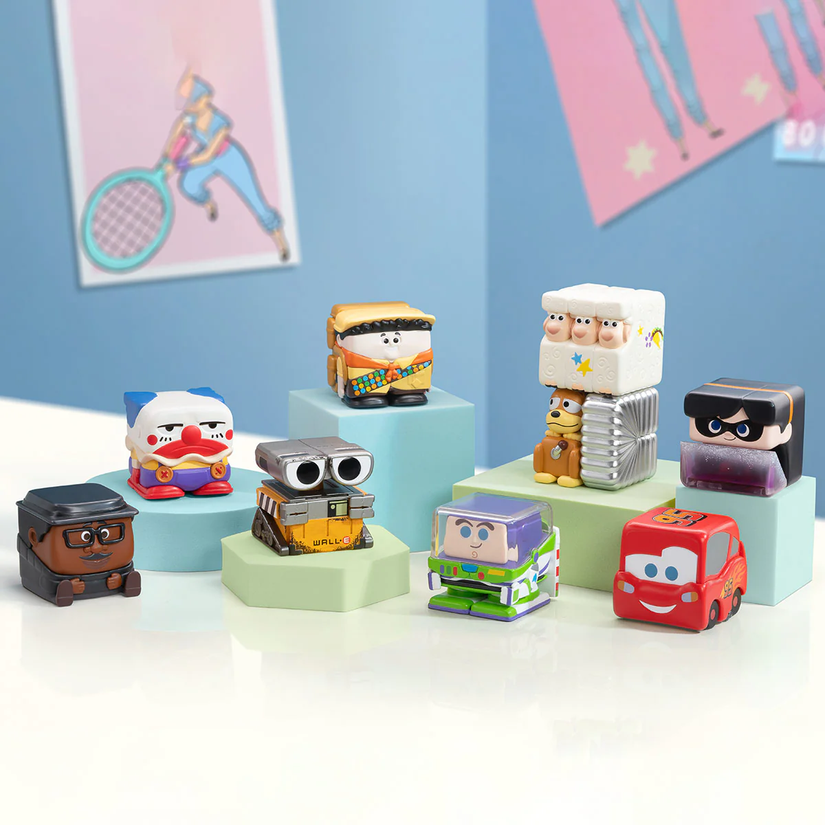 Toy Story Disney Pixar Pop Cube 1 Series Figures Blind Box By Pop Mart - Image 2