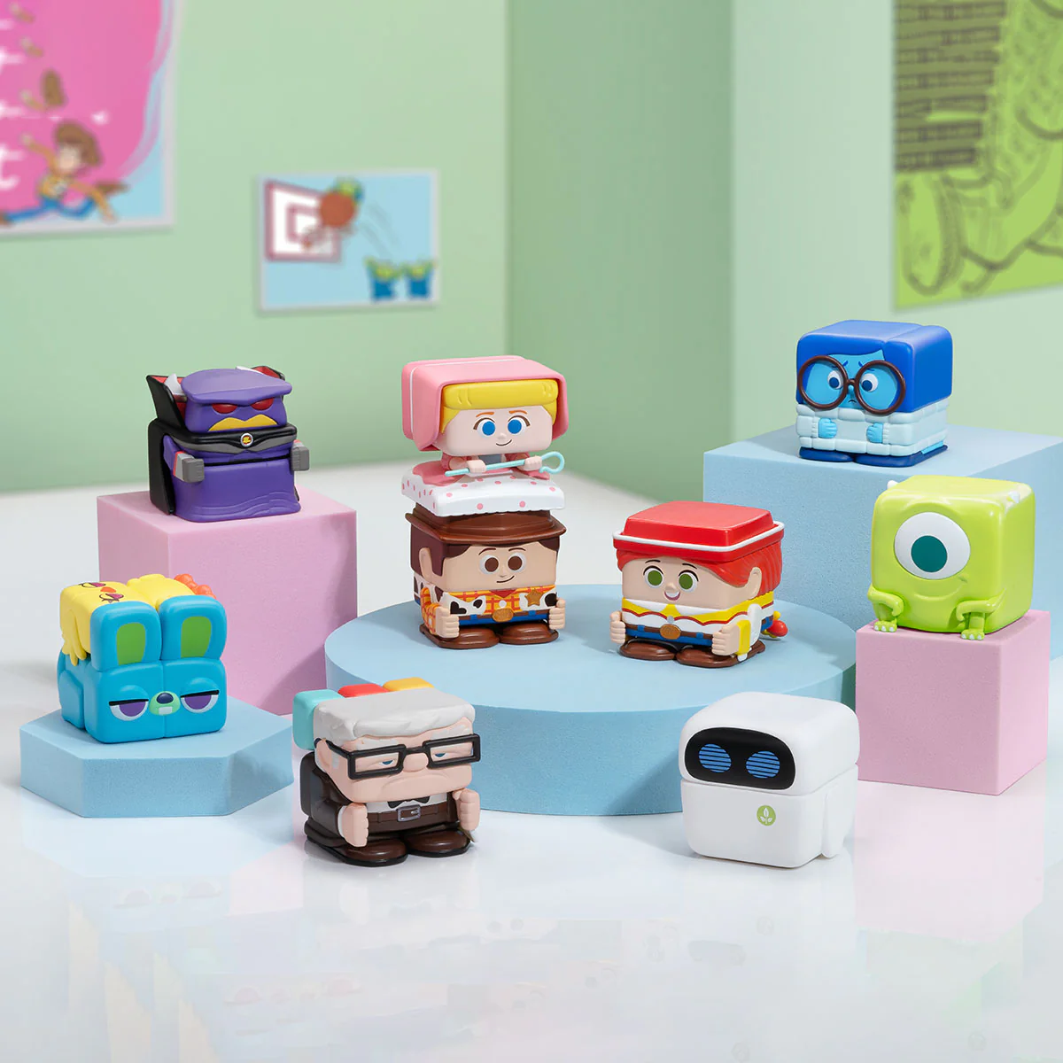 Toy Story Disney Pixar Pop Cube-2 Series Figures Blind box By Pop Mart - Image 2