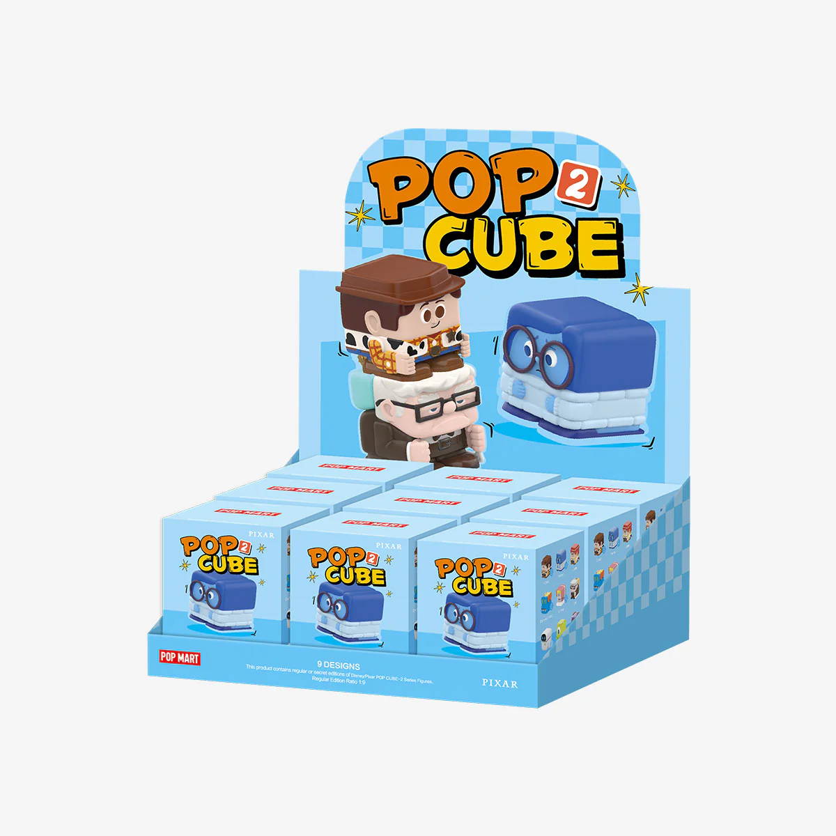 Toy Story Disney Pixar Pop Cube-2 Series Figures Blind box By Pop Mart - Image 4
