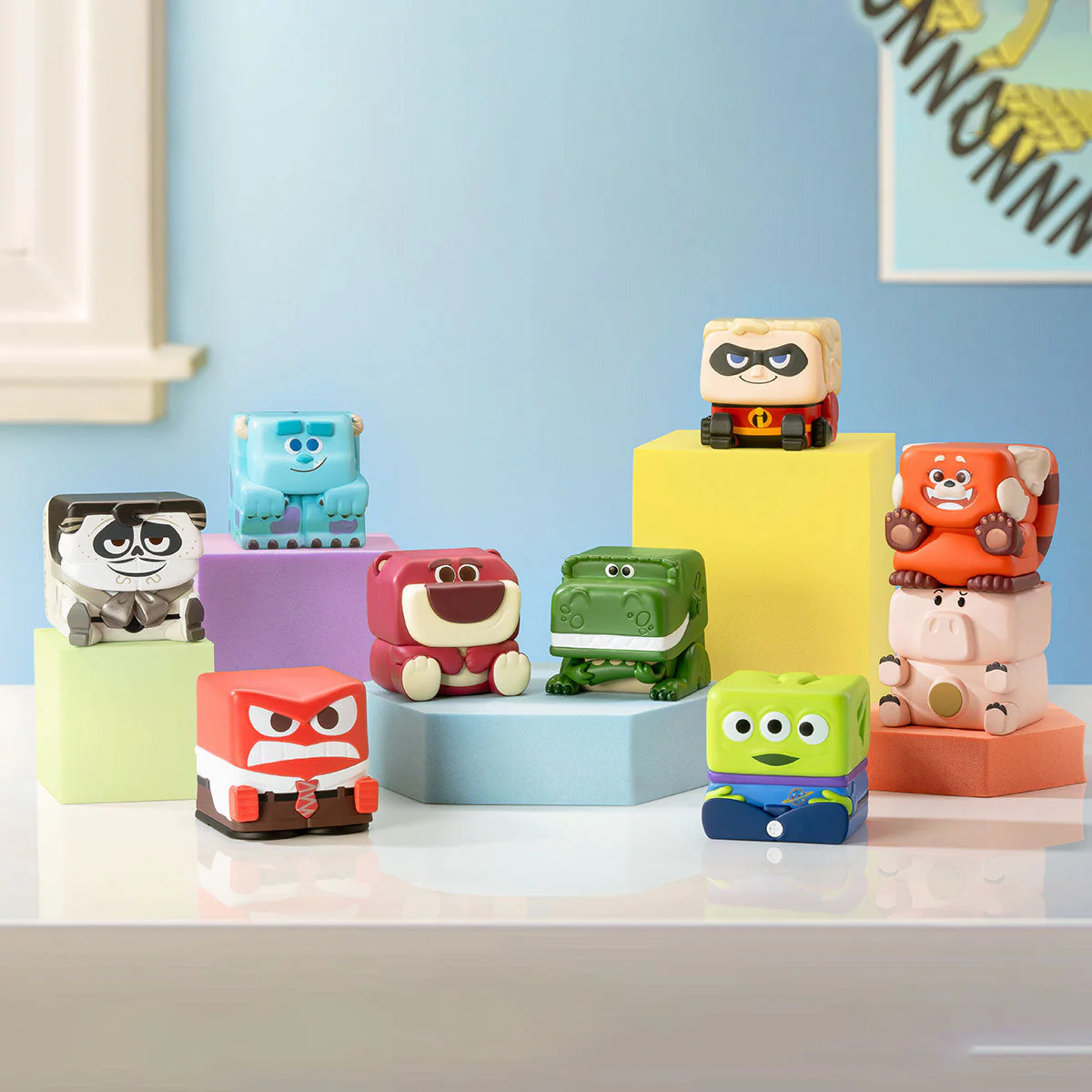 Toy Story Disney Pixar Pop Cube-3 Series Figures Blind box By Pop Mart - Image 2