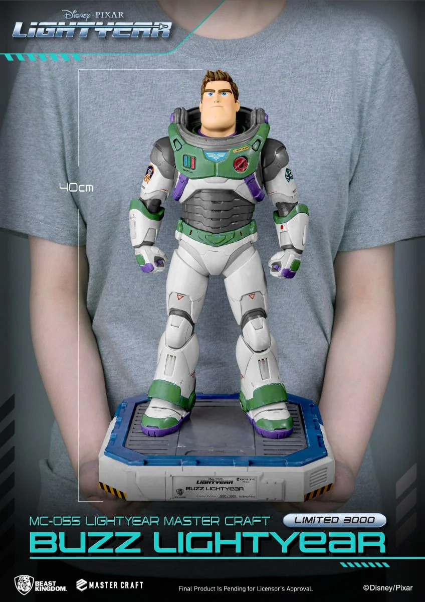 Disney Pixar Toy Story Buzz Lightyear 1/4 Scale Master Craft Statue by Beast Kingdom (MC-055) - Image 2