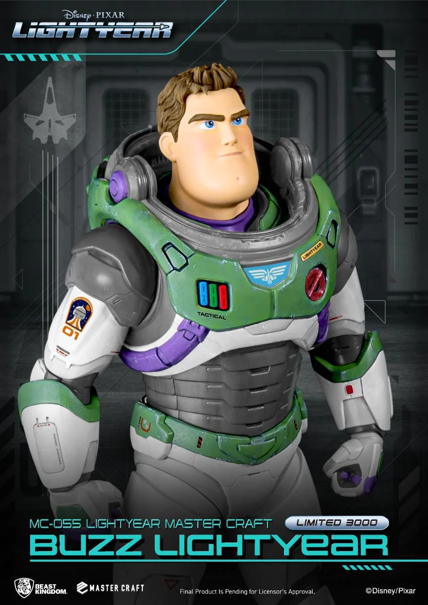 Disney Pixar Toy Story Buzz Lightyear 1/4 Scale Master Craft Statue by Beast Kingdom (MC-055) - Image 3
