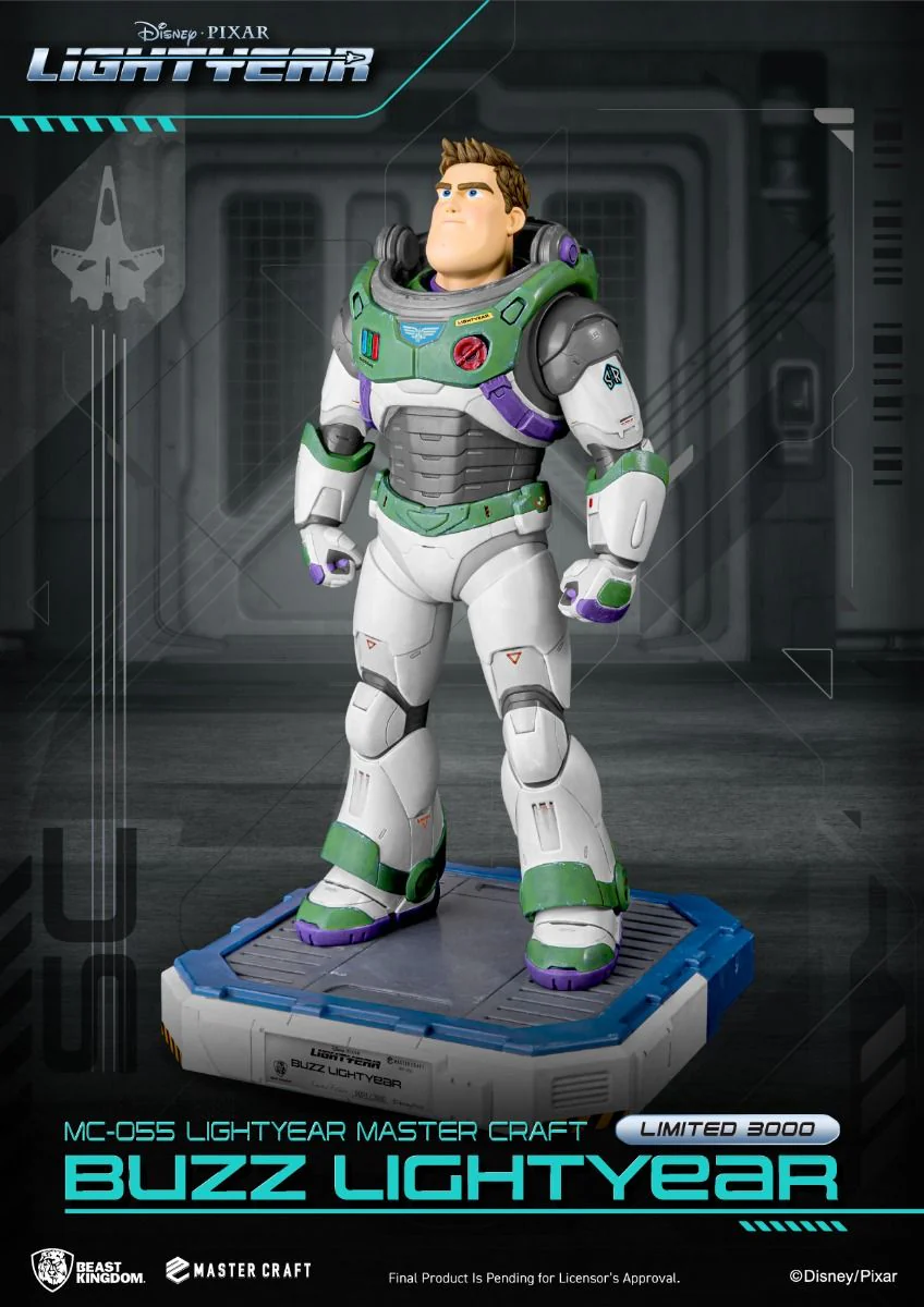 Disney Pixar Toy Story Buzz Lightyear 1/4 Scale Master Craft Statue by Beast Kingdom (MC-055) - Image 5