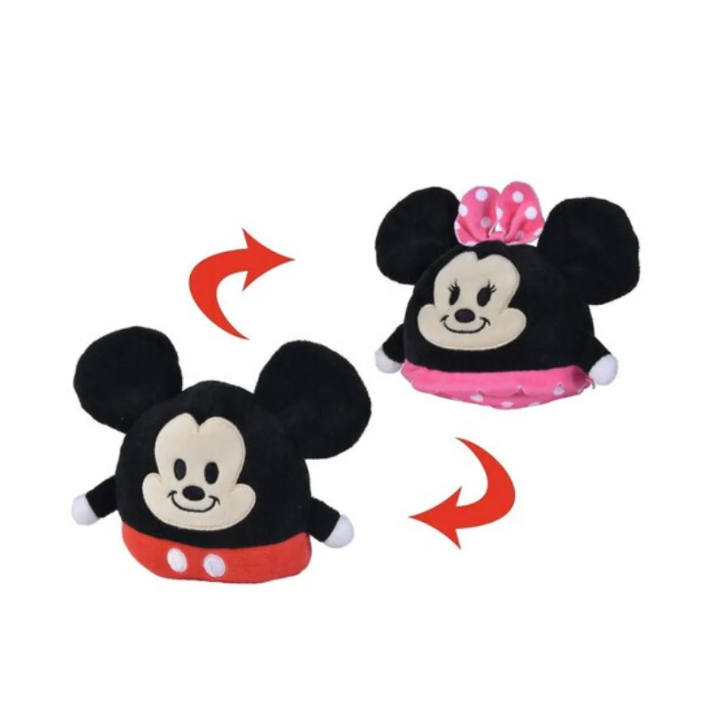 Disney Mickey & Minnie Reversible 4.5" Plush