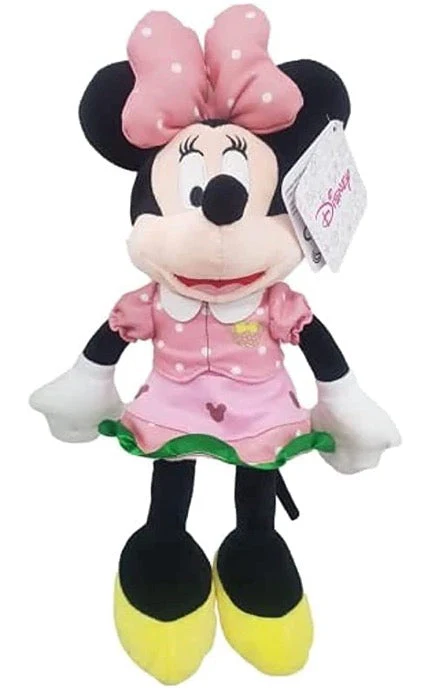 Disney Plush Minnie Mouse Love Strawberries Collection 18-Inches