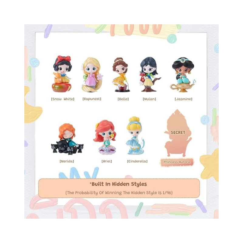 Disney Princess Fairy Tale Town Series Figures Blind Box By Tsum Tsum - Image 8