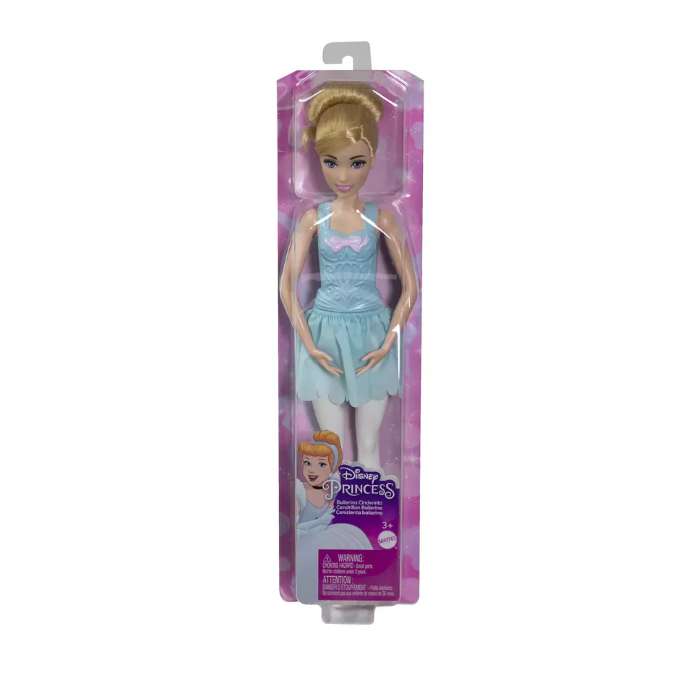 Disney Princess Fashion Ballerina Doll - Cinderella By Mattel