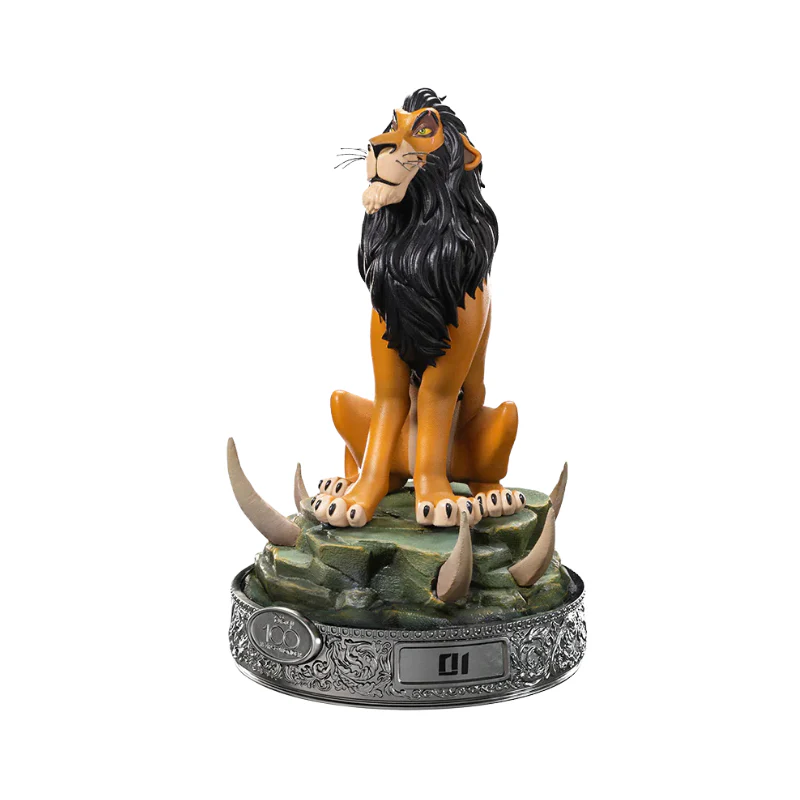 Disney Scar Disney 100th The Lion King - Art Scale 1/10 - Iron By Iron Studio