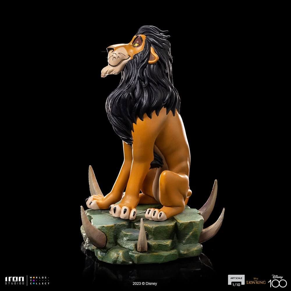 Disney Scar Disney 100th The Lion King - Art Scale 1/10 - Iron By Iron Studio - Image 3