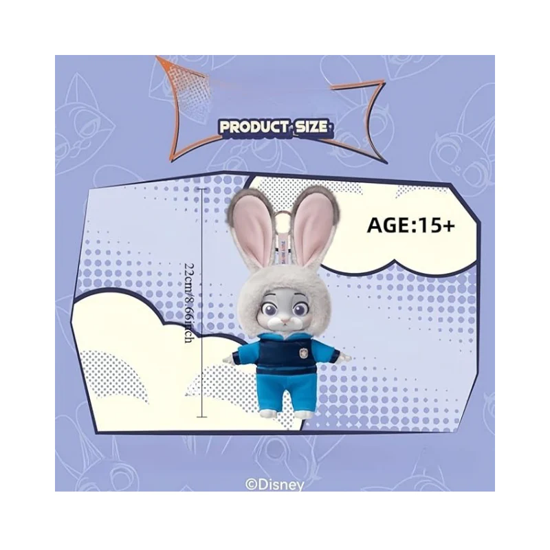 Disney Zootopia Nick & Judy’S Growth Journey Plush Blind Box By Top Toy - Image 12