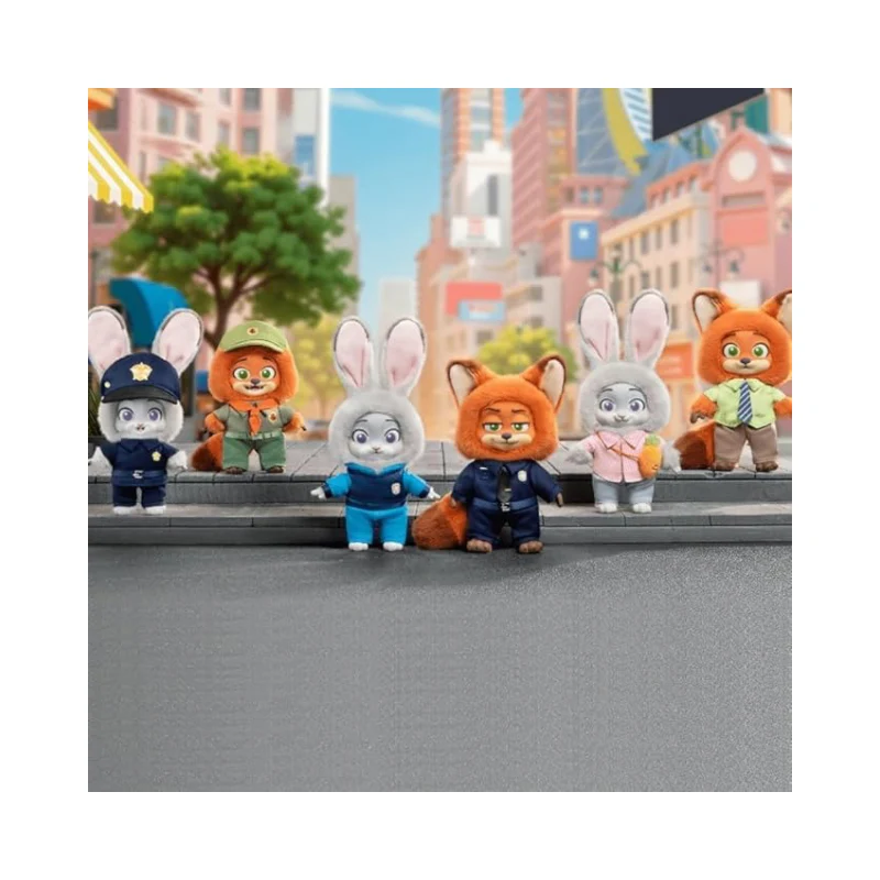 Disney Zootopia Nick & Judy’S Growth Journey Plush Blind Box By Top Toy - Image 5