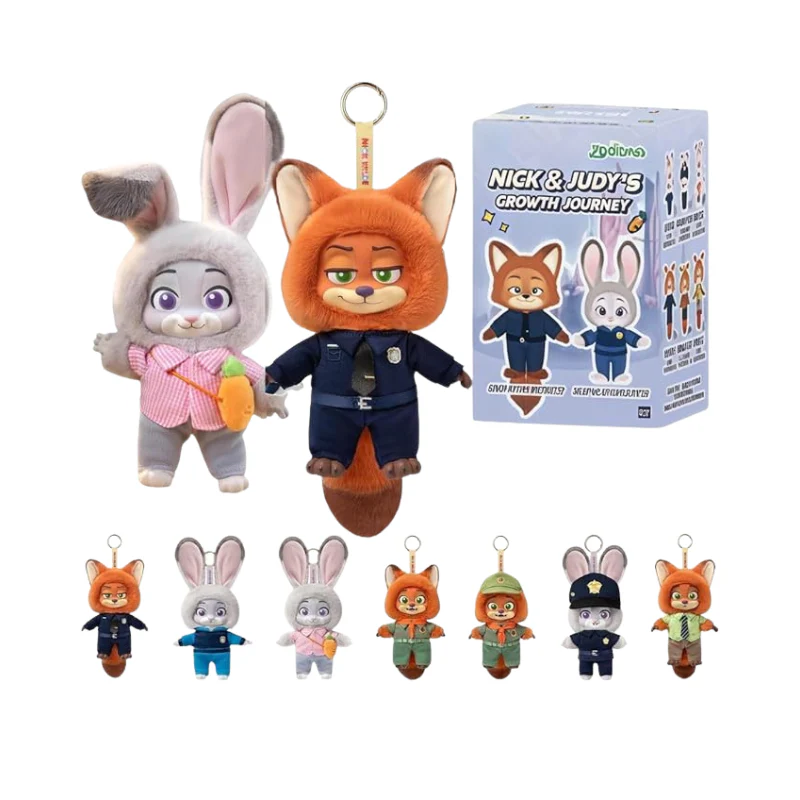 Disney Zootopia Nick & Judy’S Growth Journey Plush Blind Box By Top Toy - Image 9
