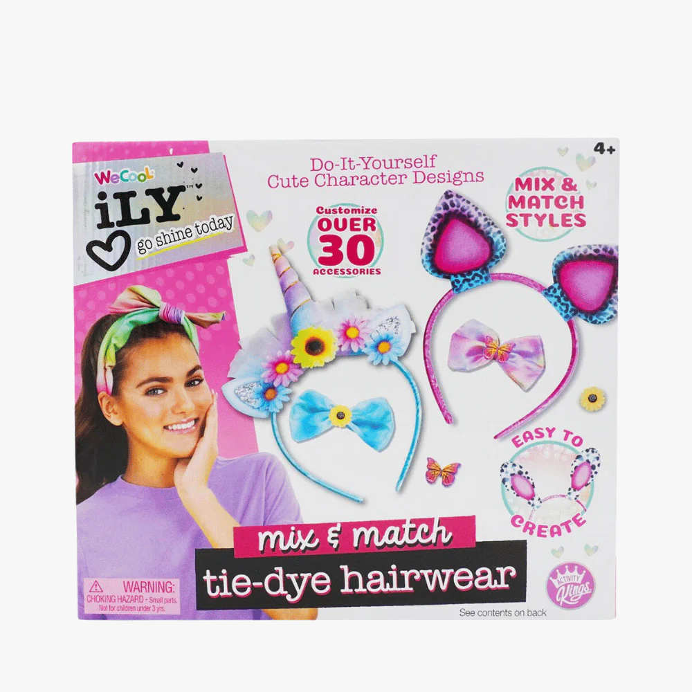 DIY TIE DYE HAIRWEAR