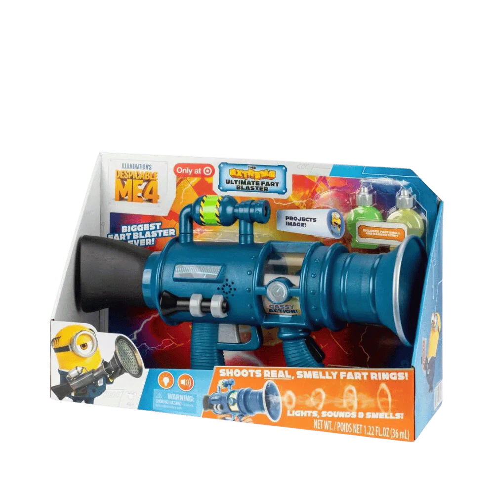 Despicable Me 4 Minion The Extreme Ultimate Fart Blaster By Moose Toys