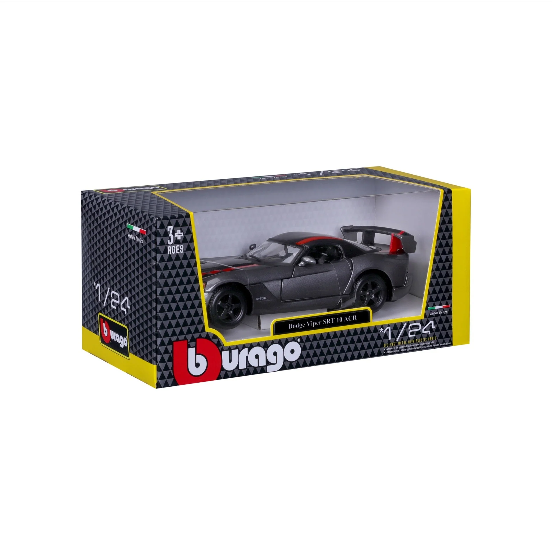 DODGE VIPER SRT 10 ACR - 1:24 Collezione (B) w/o stand Diecast Cars by Bburago - Image 2