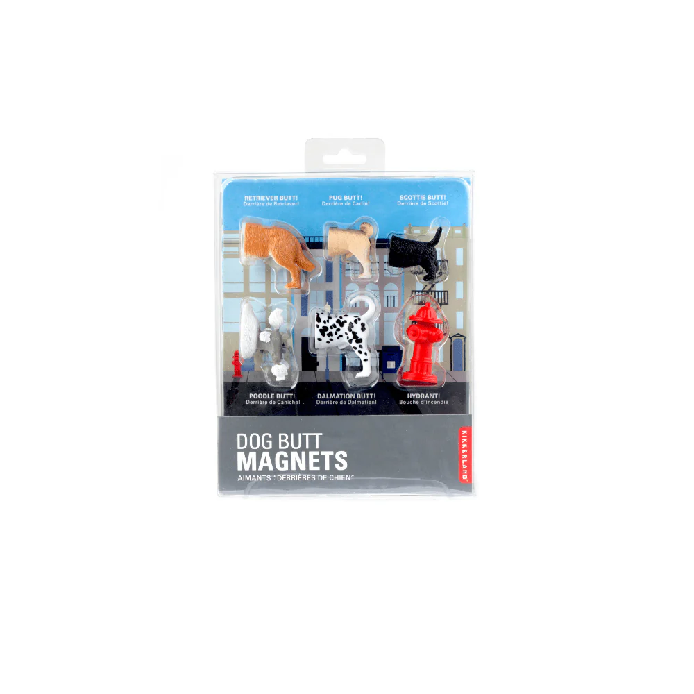 Dog Butt Magnets 6 Per Set
