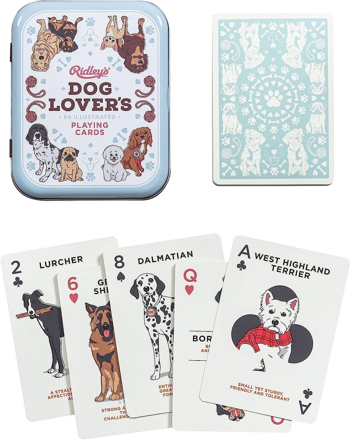 Dog Lover's Playing Cards by Ridley’s - Image 2
