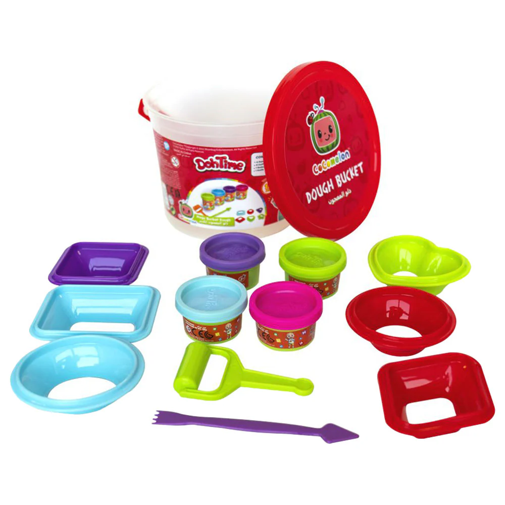 Dohtime Cocomelon Mega Dough Bucket Playset - Image 2