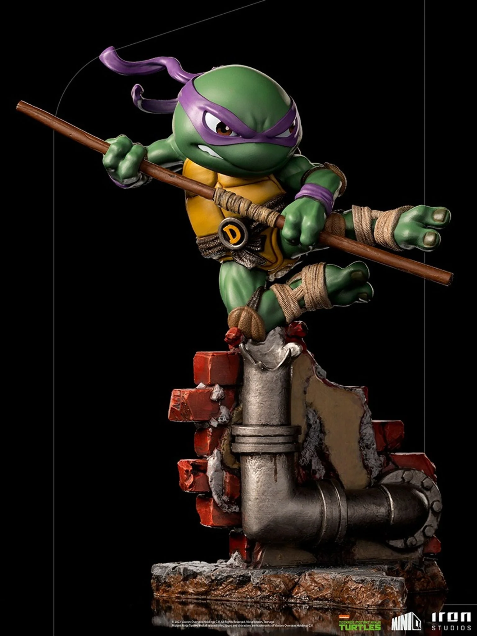 Teen Mutant Ninja Turtles Donatello Minico Statue by Iron Studios - Image 2
