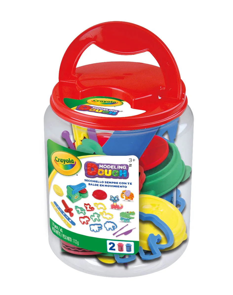 Crayola On the Go Dough Modeling Bucket