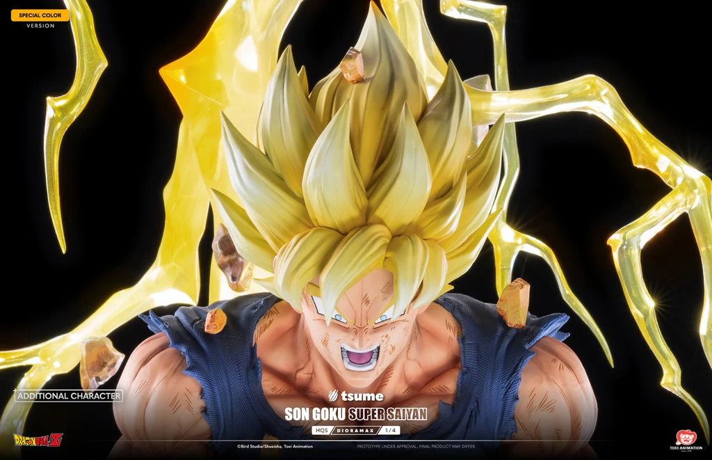 Dragon Ball [SPECIAL] SON GOKU SUPER SAIYAN - HQS DIORAMAX (1/4) - Image 3
