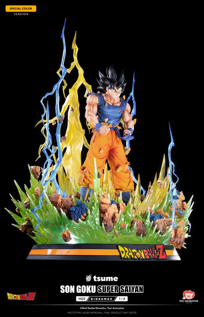 Dragon Ball [SPECIAL] SON GOKU SUPER SAIYAN - HQS DIORAMAX (1/4) - Image 4