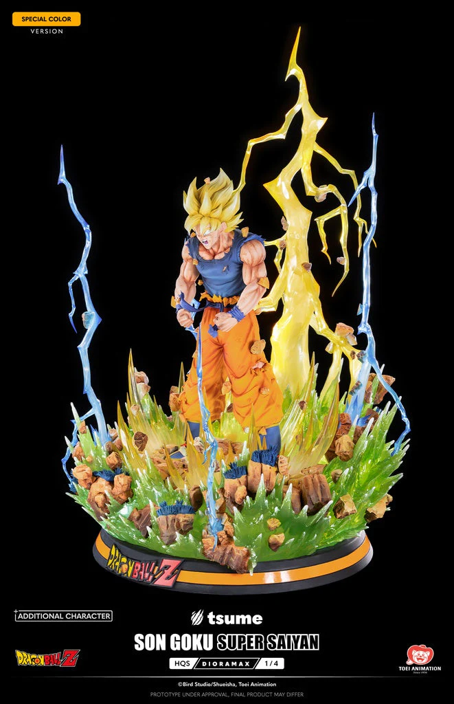Dragon Ball [SPECIAL] SON GOKU SUPER SAIYAN - HQS DIORAMAX (1/4) - Image 5