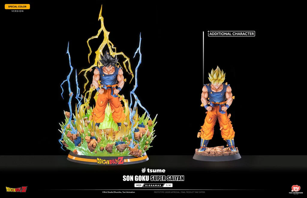 Dragon Ball [SPECIAL] SON GOKU SUPER SAIYAN - HQS DIORAMAX (1/4) - Image 7