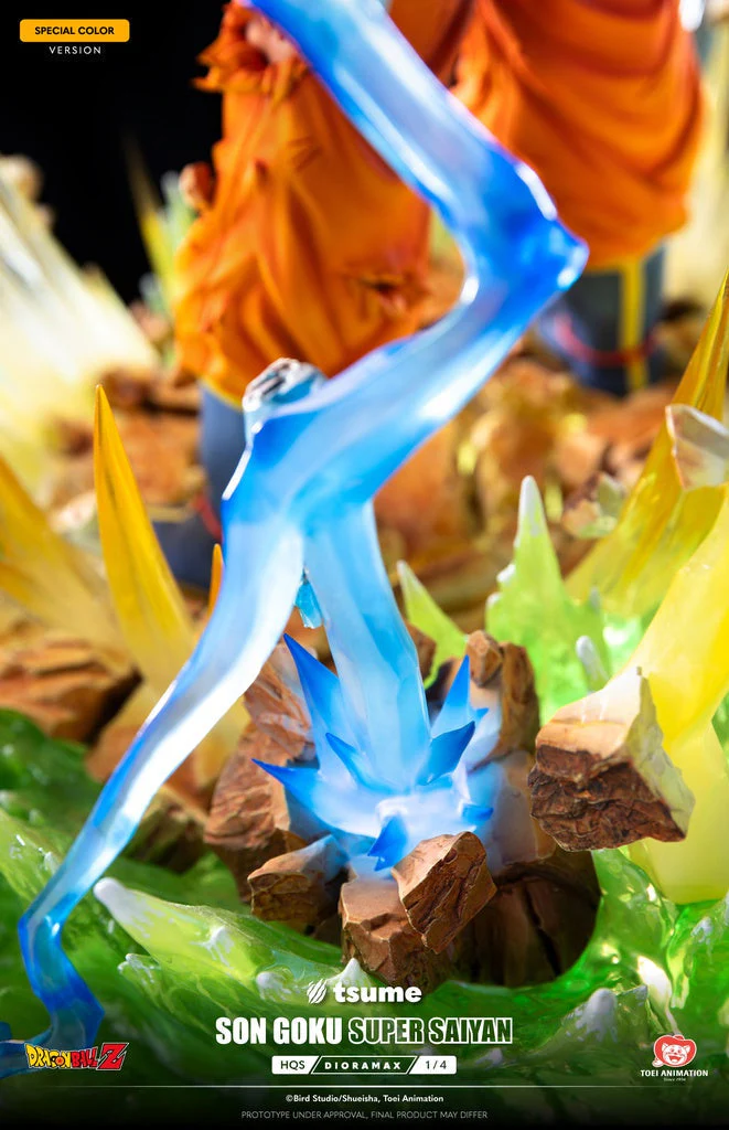 Dragon Ball [SPECIAL] SON GOKU SUPER SAIYAN - HQS DIORAMAX (1/4) - Image 8