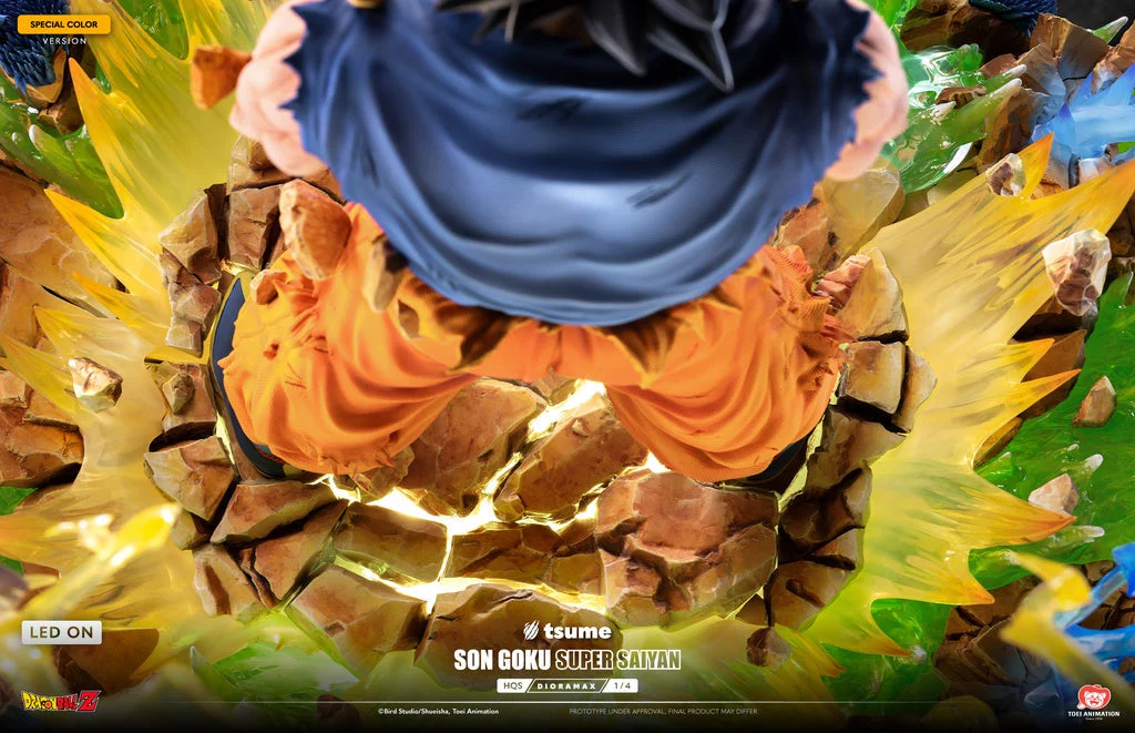 Dragon Ball [SPECIAL] SON GOKU SUPER SAIYAN - HQS DIORAMAX (1/4) - Image 9