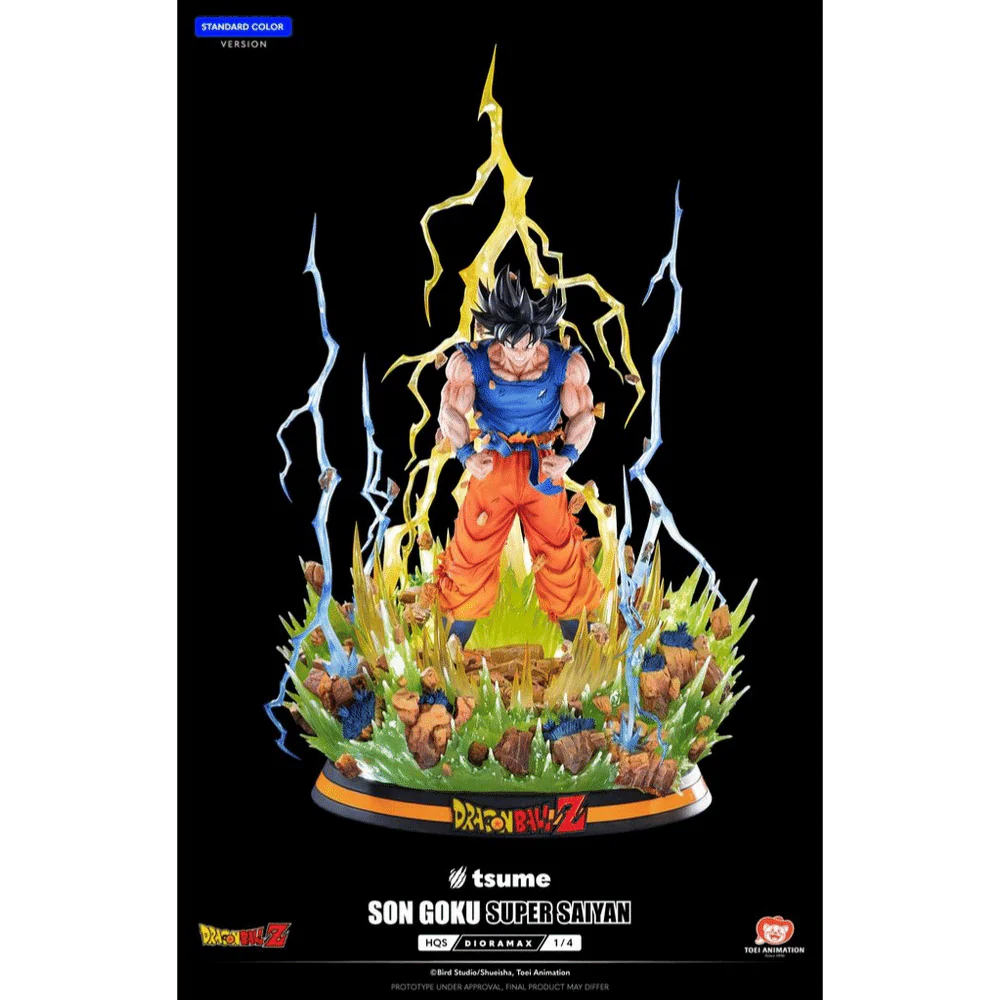 Dragon Ball (STANDARD] SON GOKU SUPER SAIYAN - HQS DIORAMAX (1/4)