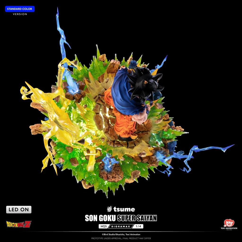 Dragon Ball (STANDARD] SON GOKU SUPER SAIYAN - HQS DIORAMAX (1/4) - Image 10