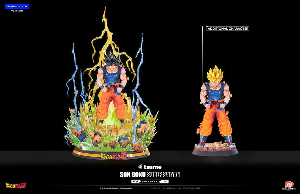 Dragon Ball (STANDARD] SON GOKU SUPER SAIYAN - HQS DIORAMAX (1/4) - Image 3