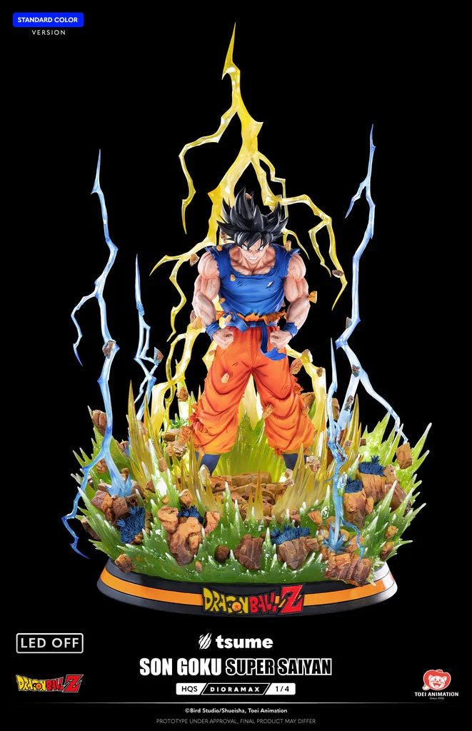 Dragon Ball (STANDARD] SON GOKU SUPER SAIYAN - HQS DIORAMAX (1/4) - Image 4