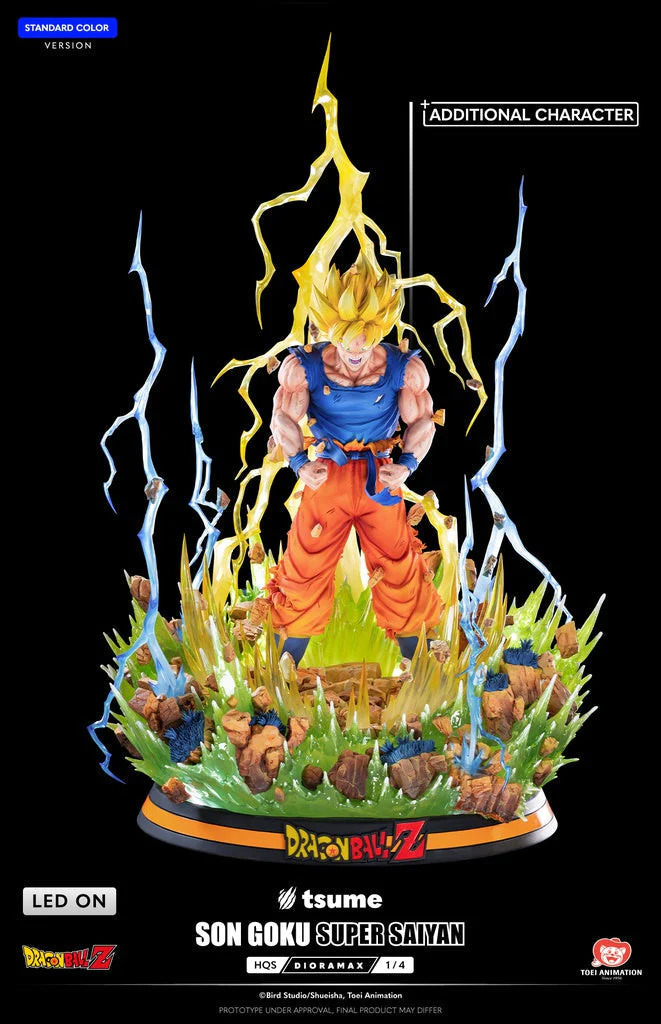 Dragon Ball (STANDARD] SON GOKU SUPER SAIYAN - HQS DIORAMAX (1/4) - Image 5