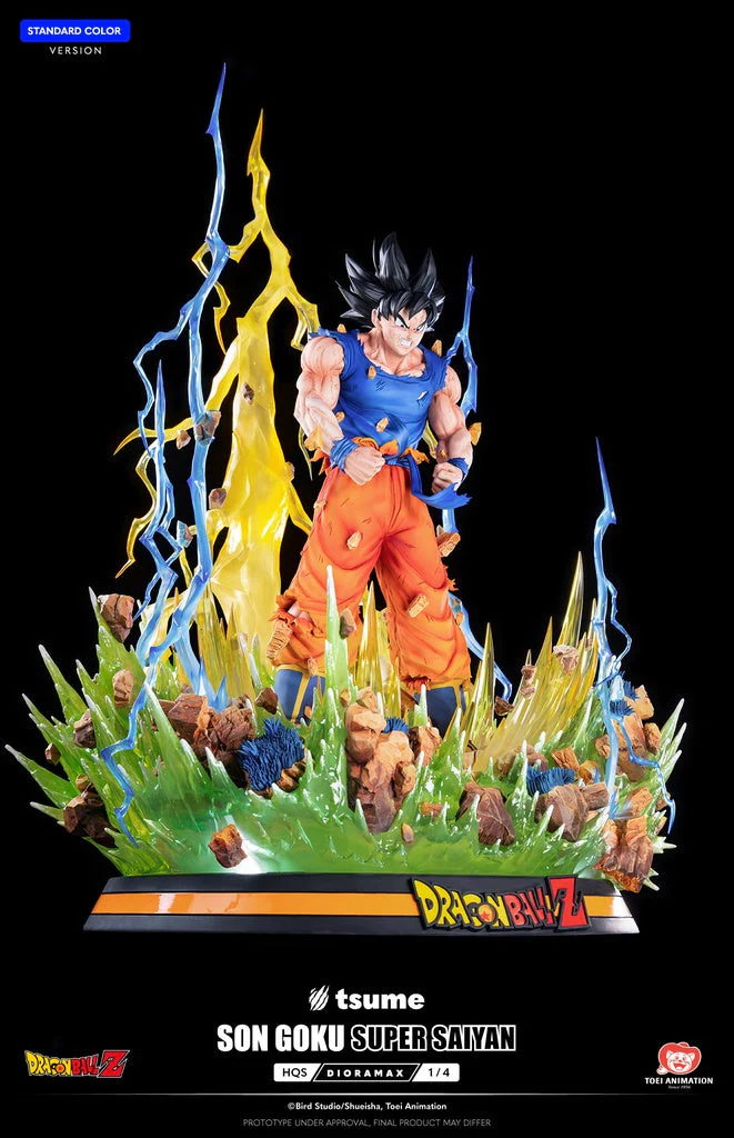 Dragon Ball (STANDARD] SON GOKU SUPER SAIYAN - HQS DIORAMAX (1/4) - Image 7