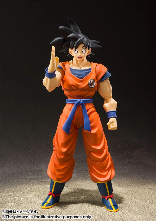 Dragon Ball SON GOKU RAISED ON EARTH RE. S.H. Figuarts Action Figure by Bandai Tamashii - Image 2