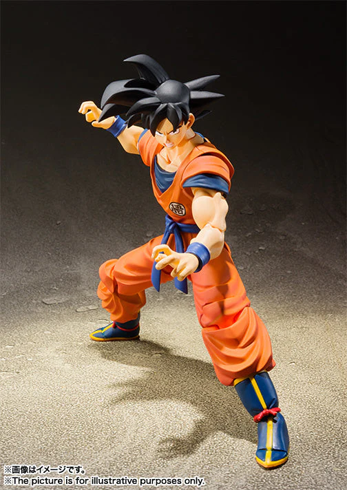 Dragon Ball SON GOKU RAISED ON EARTH RE. S.H. Figuarts Action Figure by Bandai Tamashii - Image 5