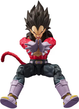 Dragon Ball Super Saiyan 4 Vegeta S.H. Figuarts Action Figure By Bandai Tamshii - Image 2