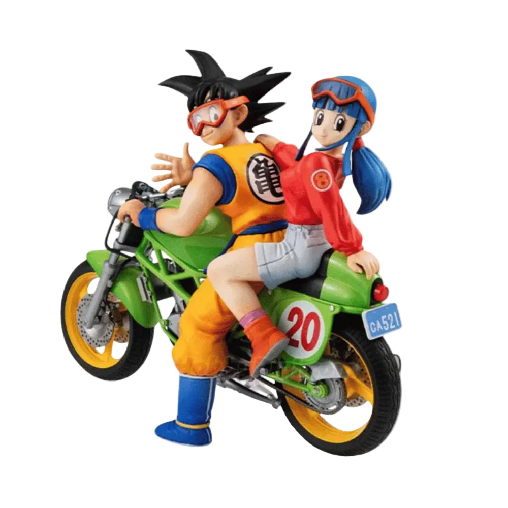 Dragon Ball Z Son Goku＆Chichi Limited Repeat Ver. Figure DESKTOP REAL McCOY 05 By Megahouse