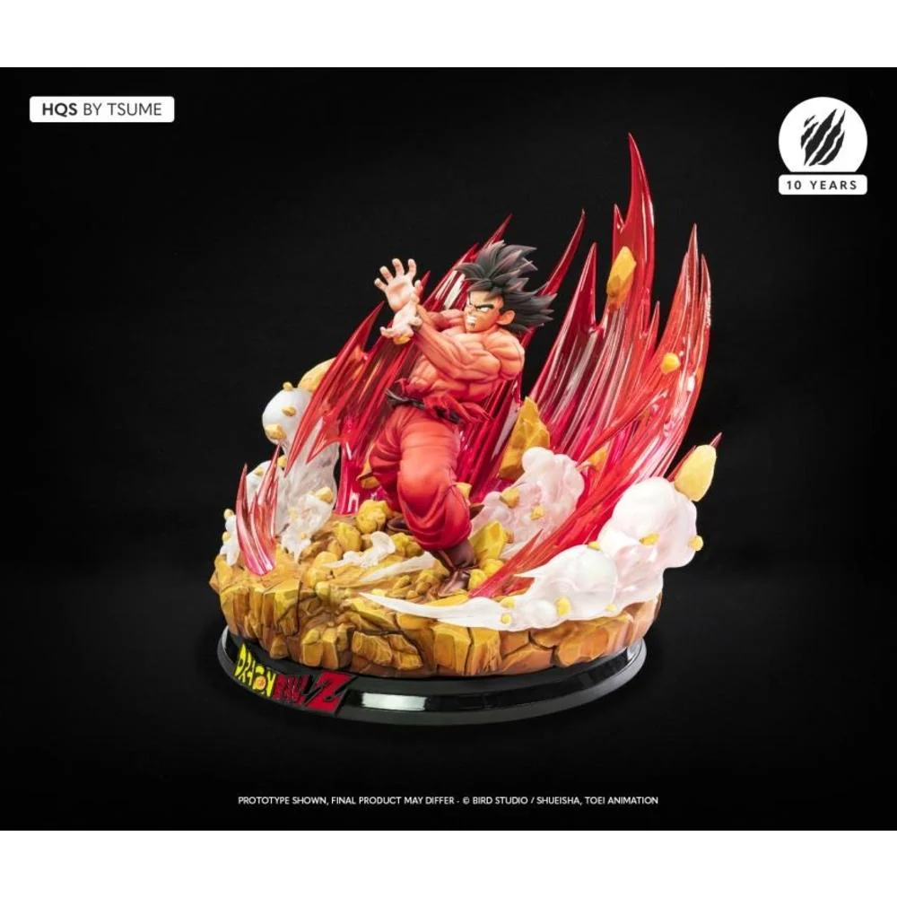 Dragon Ball Z  Goku Kaio-ken 1/6 Scale Limited Edition HQS Statue by Tsume Art - Image 4