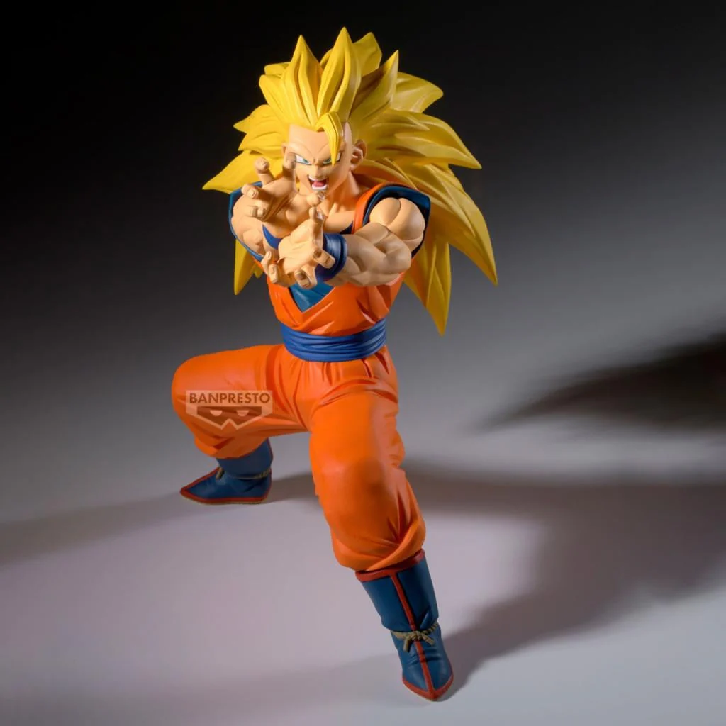 Dragon Ball Z Match Makers Super Saiyan 3 Goku (Vs. Kid Buu) Figure By Banpresto - Image 2