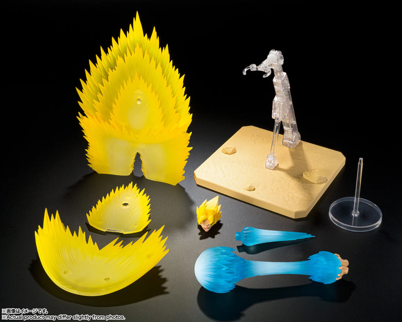 Dragon Ball Z SON GOKU Teleport Kamehameha Effect Parts S.H Figuarts by Bandai Tamashii - Image 2
