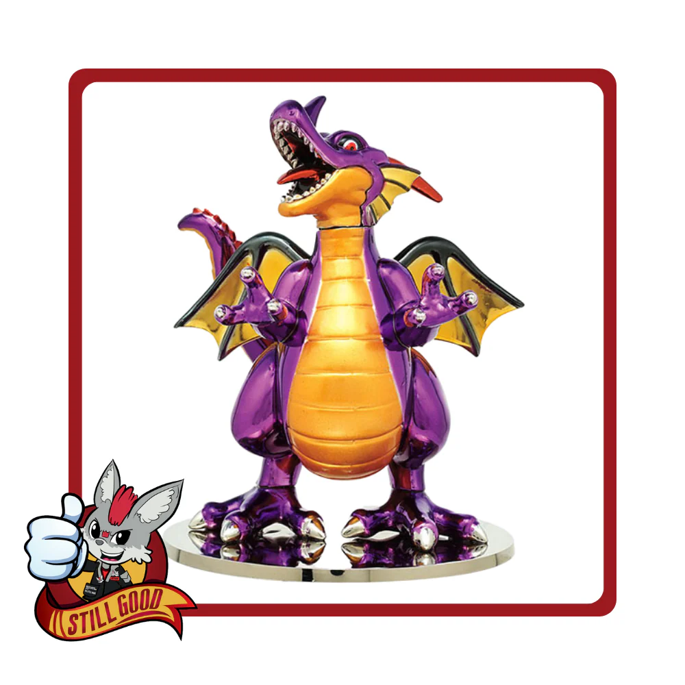 Dragon Quest 25Th Anniversary Metallic Gallery Dragon Ryuou by Square Enix [Damaged Box]